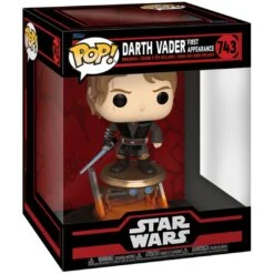 Pop! Rides Deluxe Star Wars Dark Side: Darth Vader First Appearance 7 Pop! Rides Deluxe Star Wars Dark Side: Darth Vader First Appearance -Spiderman Hanging Store Darth Vader 1st Appearance 80766 pic 2 80185.1730220963
