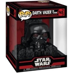 Pop! Deluxe Star Wars Dark Side: Darth Vader On Throne -Spiderman Hanging Store Darth Vader on Throne 80767 pic 2 05490.1730221460