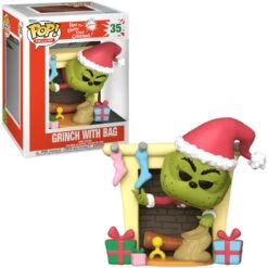 Pop! Deluxe: Grinch With Bag