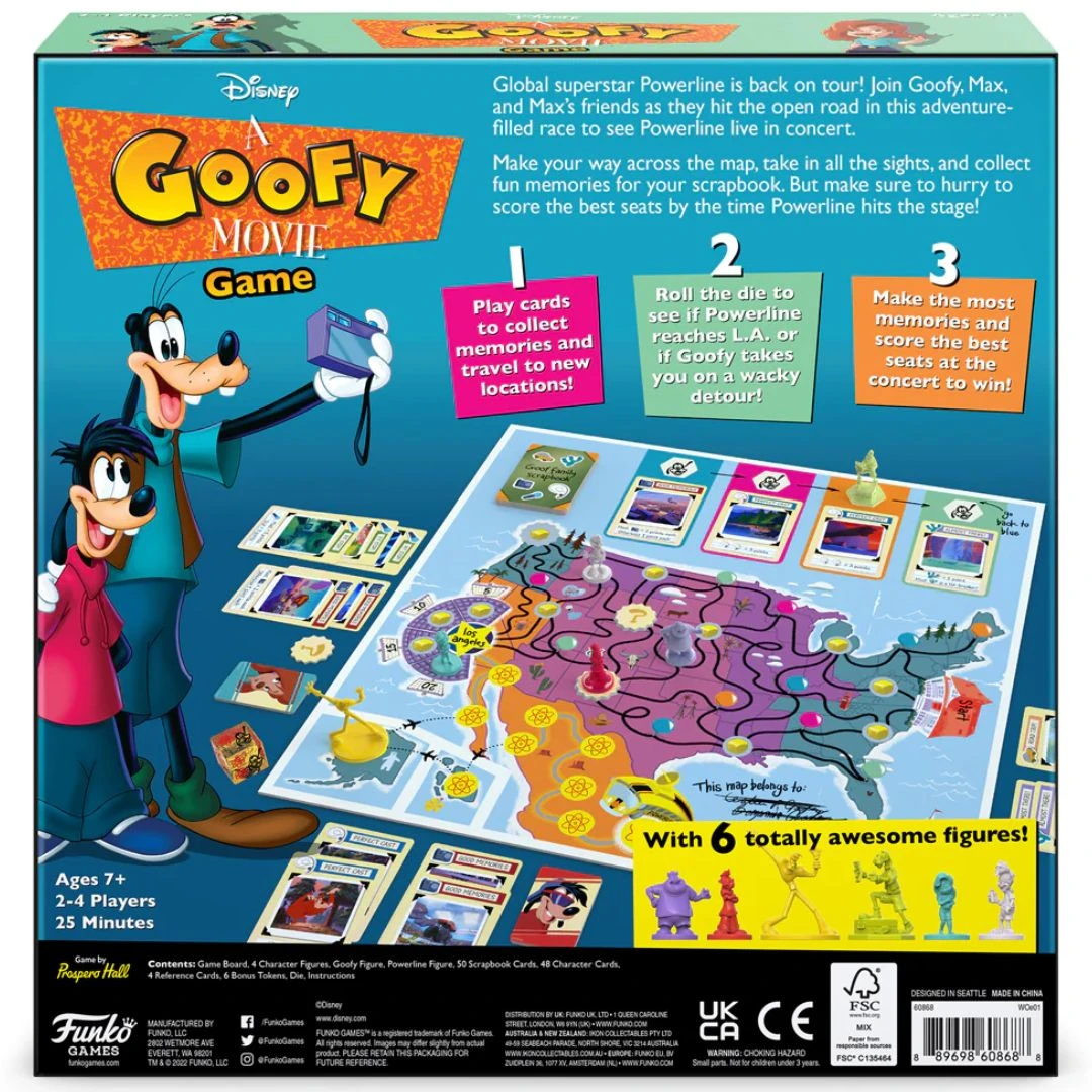Disney A Goofy Movie Board Game 5 Disney A Goofy Movie Board Game - Image 3