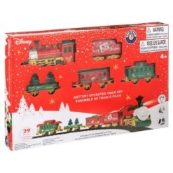 Disney Mickey Mouse Holiday Mini Train By Lionel - 29-Piece Set -Spiderman Hanging Store Disney Christmas Freight Mini Train Set 2 56688.1700189176