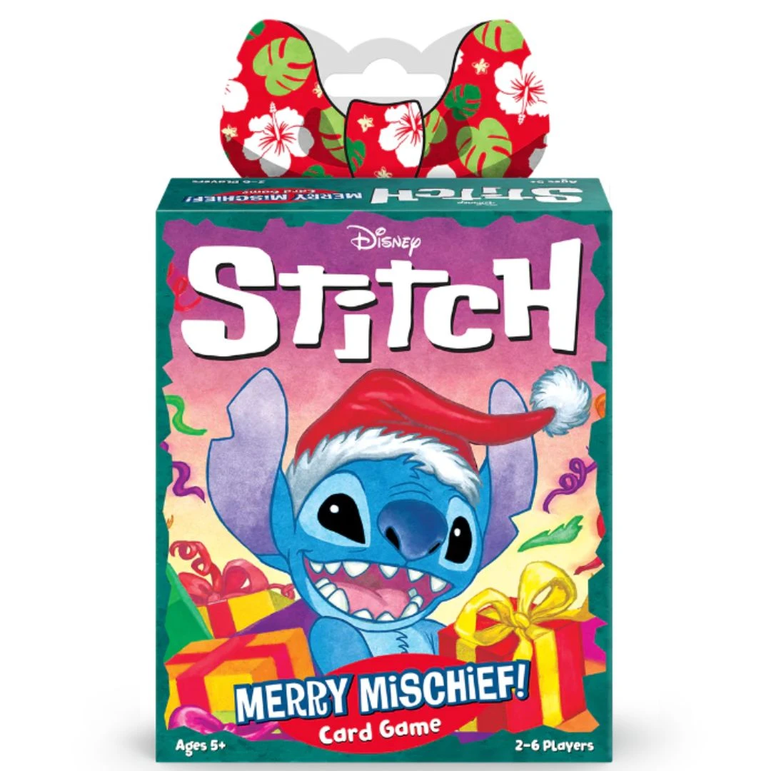 Disney Lilo & Stitch Merry Mischief Holiday Card Game