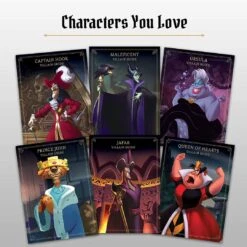 Disney Villainous: The Worst Takes It All Game -Spiderman Hanging Store Disney Villainous Board Game pic 2 65709.1663086196