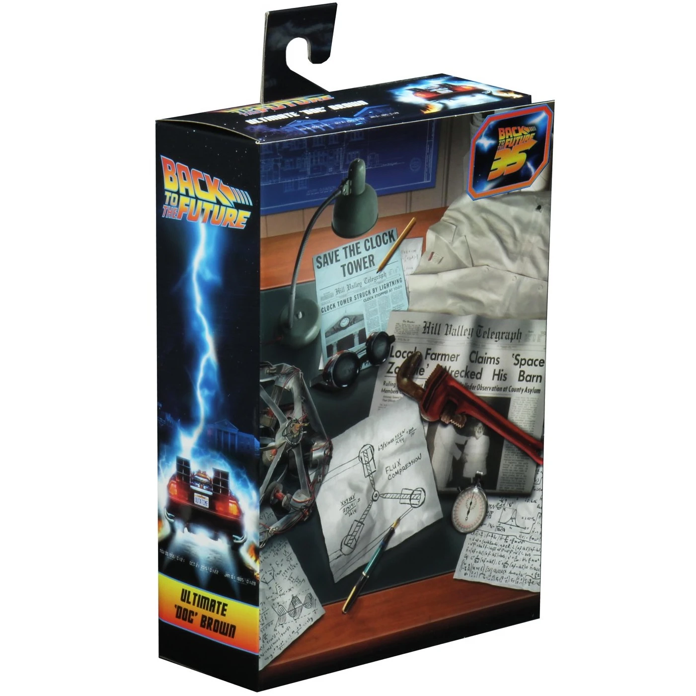 Back To The Future Ultimate Doc Brown Action Figure By NECA 6 Back To The Future Ultimate Doc Brown Action Figure By NECA - Image 4