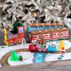 Elf On The Shelf North Pole Advent Train -Spiderman Hanging Store EOTSTRAIN2 Elf on the Shelf North Pole Advent Train pic 4 18808.1666466155