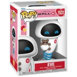 Pop! Disney: EVE With Teddy Bear (Valentine) -Spiderman Hanging Store EVE with Teddy Bear Valentine In box 10069.1737075931