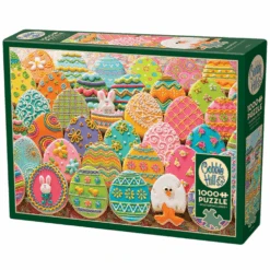 Easter Eggs 1000 Piece Puzzle By Cobble Hill