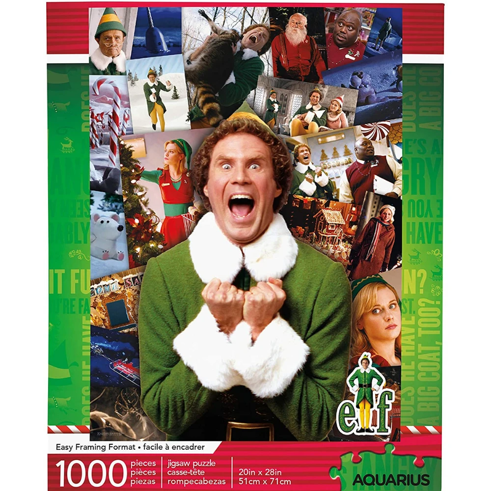 Buddy The Elf Collage 1000 Piece Puzzle 4 Buddy The Elf Collage 1000 Piece Puzzle - Image 2