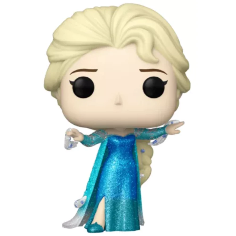 Pop! Disney: D100 Frozen - Elsa (Diamond Glitter Exclusive) 4 Pop! Disney: D100 Frozen - Elsa (Diamond Glitter Exclusive) - Image 2