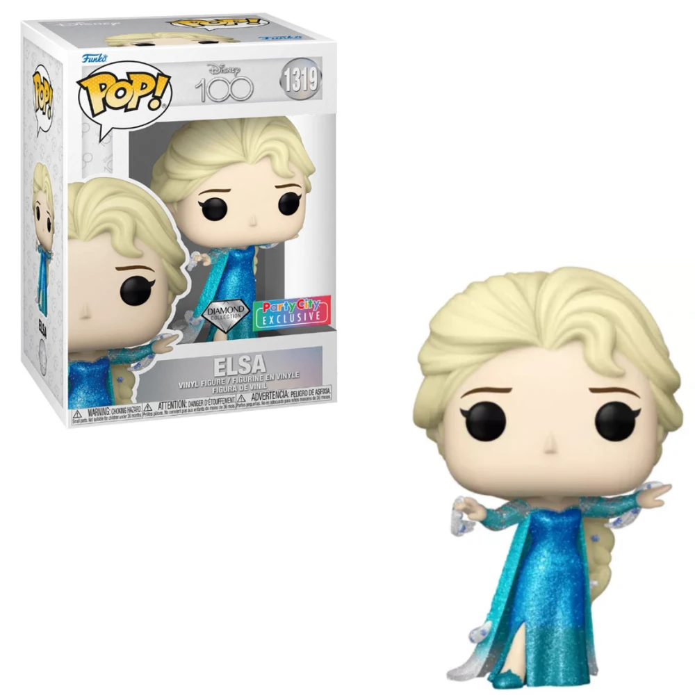 Pop! Disney: D100 Frozen - Elsa (Diamond Glitter Exclusive) 3 Pop! Disney: D100 Frozen - Elsa (Diamond Glitter Exclusive)