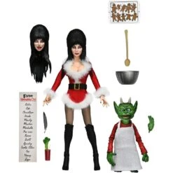 Elvira Scary XMAS Figure By NECA