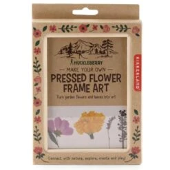 Pressed Flower Frame Art By Huckleberry