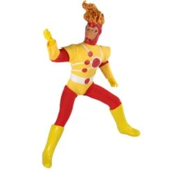 DC COMICS Firestorm - World's Greatest Super-Heroes 50th Anniversary 8-Inch Action Figure By Mego -Spiderman Hanging Store Firestorm Worlds Greatest Super Heroes Mego Figure pic 3 07700.1715188772