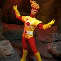 DC COMICS Firestorm - World's Greatest Super-Heroes 50th Anniversary 8-Inch Action Figure By Mego -Spiderman Hanging Store Firestorm Worlds Greatest Super Heroes Mego Figure pic 4 12953.1715188785