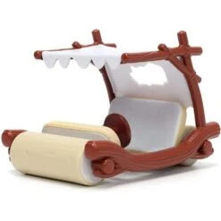 Diecast Flintmobile With Fred Flintstone Figure (1:32 Scale) -Spiderman Hanging Store Fred Flintstones w car Car OOP 18302.1726234421