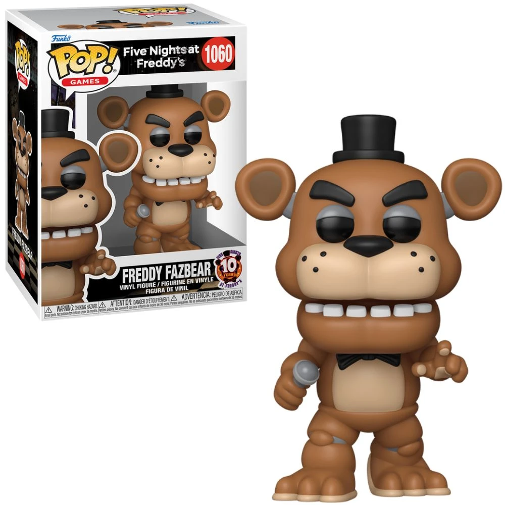 Pop! Gaming: Five Nights At Freddy's 10th Anniversary - Freddy Fazbear 3 Pop! Gaming: Five Nights At Freddy's 10th Anniversary - Freddy Fazbear
