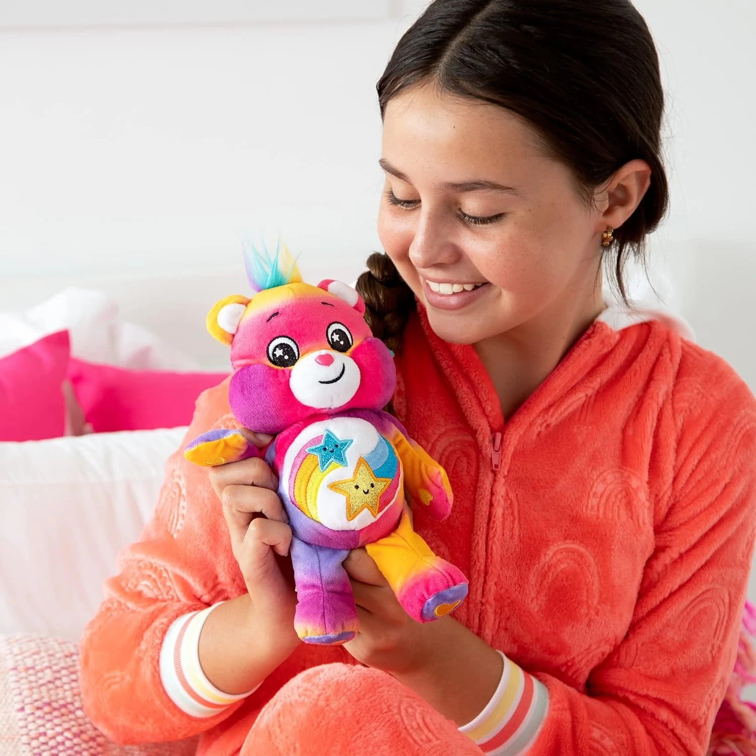 Love A Lot Bear - 10-Inch Care Bears Bean Plush - Image 3