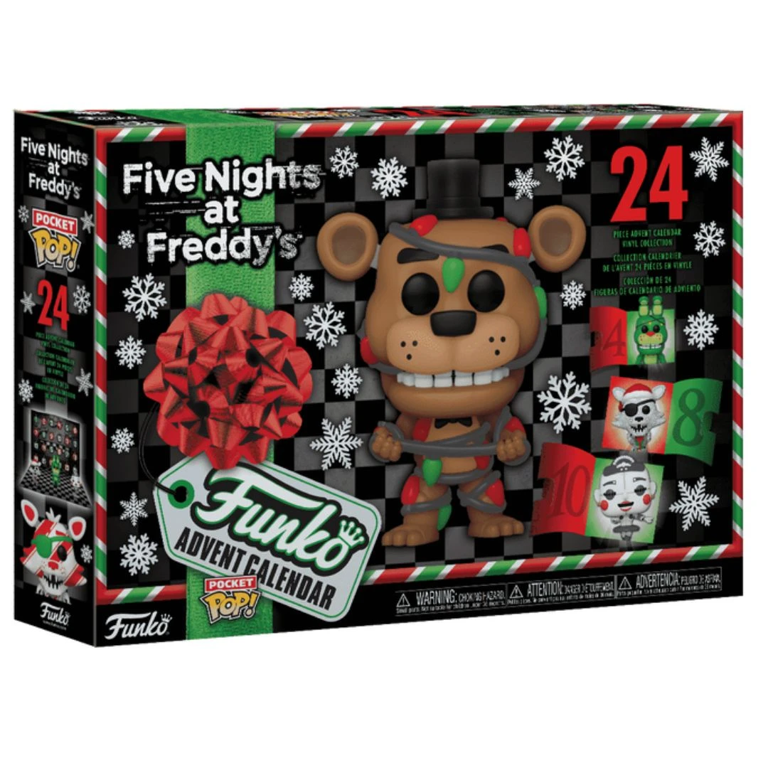 Five Nights At Freddy's Funko Advent Calendar, 24 Figures 3 Five Nights At Freddy's Funko Advent Calendar, 24 Figures
