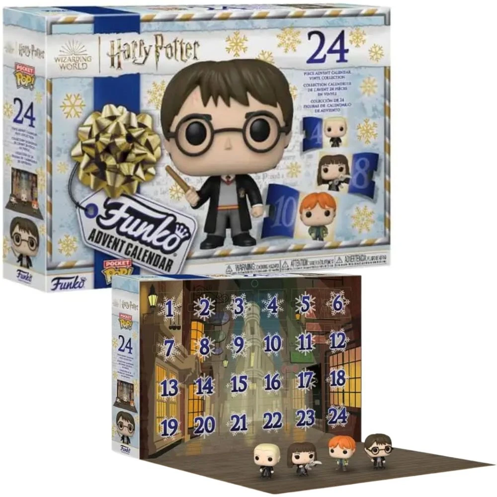 Pop! Harry Potter: Holiday Funko Advent Calendar With 24 Vinyl Figures 3 Pop! Harry Potter: Holiday Funko Advent Calendar With 24 Vinyl Figures