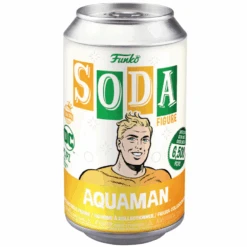 Funko Vinyl Soda: DC Comics Aquaman International 58712 -Spiderman Hanging Store Funko Vinyl Soda Aquaman Can 65753.1645412255