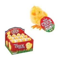 Wind-Up Fuzzy Chick -Spiderman Hanging Store Fuzzy Chick Wind Up 75847.1678720580