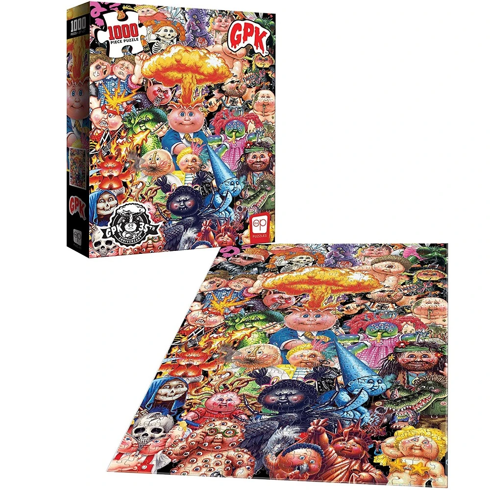 GPK Garbage Pail Kids 1000 Piece Jigsaw Puzzle By USAOPOLY 5 GPK Garbage Pail Kids 1000 Piece Jigsaw Puzzle By USAOPOLY - Image 3