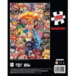 GPK Garbage Pail Kids 1000 Piece Jigsaw Puzzle By USAOPOLY 9 GPK Garbage Pail Kids 1000 Piece Jigsaw Puzzle By USAOPOLY -Spiderman Hanging Store Garbage Pail Kids Jigsaw Box Back 00303.1596167042