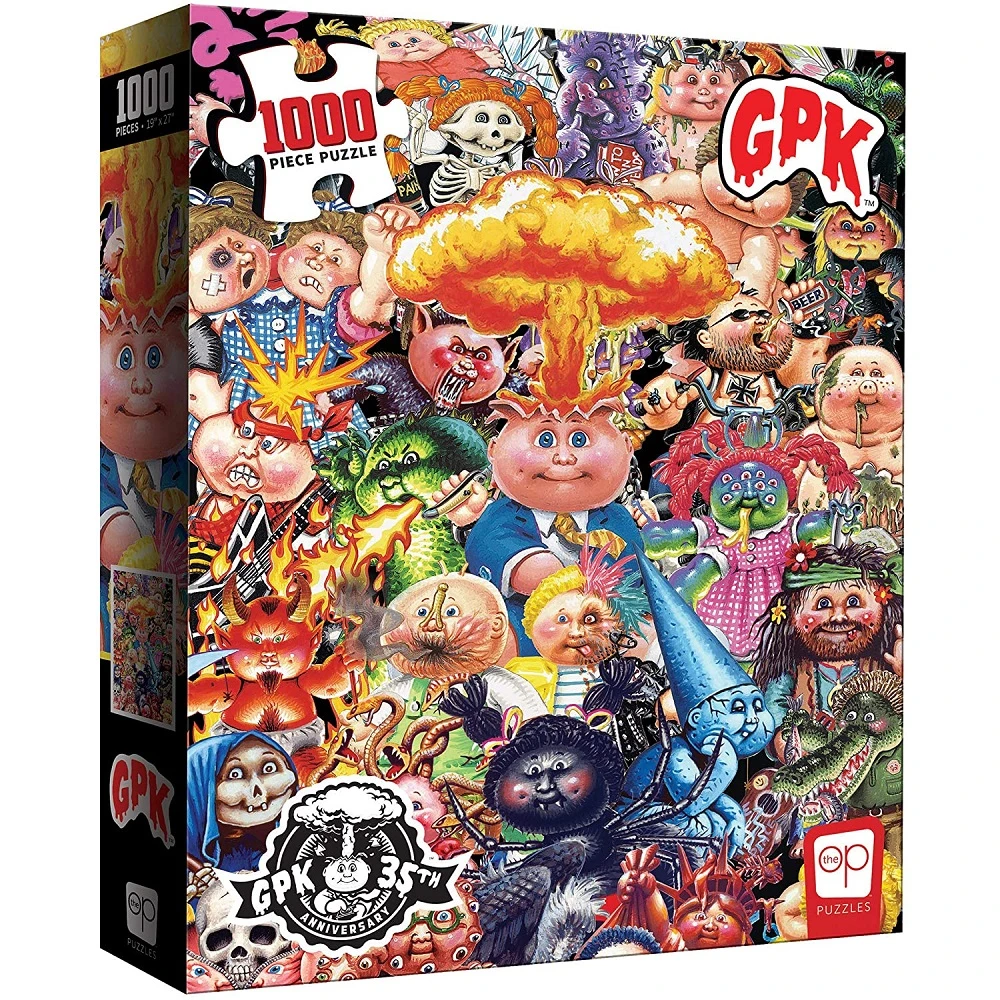 GPK Garbage Pail Kids 1000 Piece Jigsaw Puzzle By USAOPOLY 3 GPK Garbage Pail Kids 1000 Piece Jigsaw Puzzle By USAOPOLY