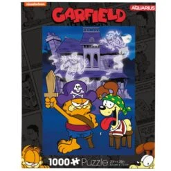 Garfield Halloween 1000 Piece Puzzle By Aquarius