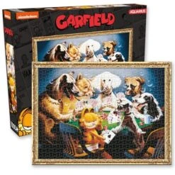 Garfield Bold Bluff 1000pc Puzzle By Aquarius