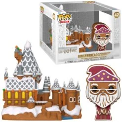 Pop! Town: Harry Potter Gingerbread Dumbledore And Hogwarts