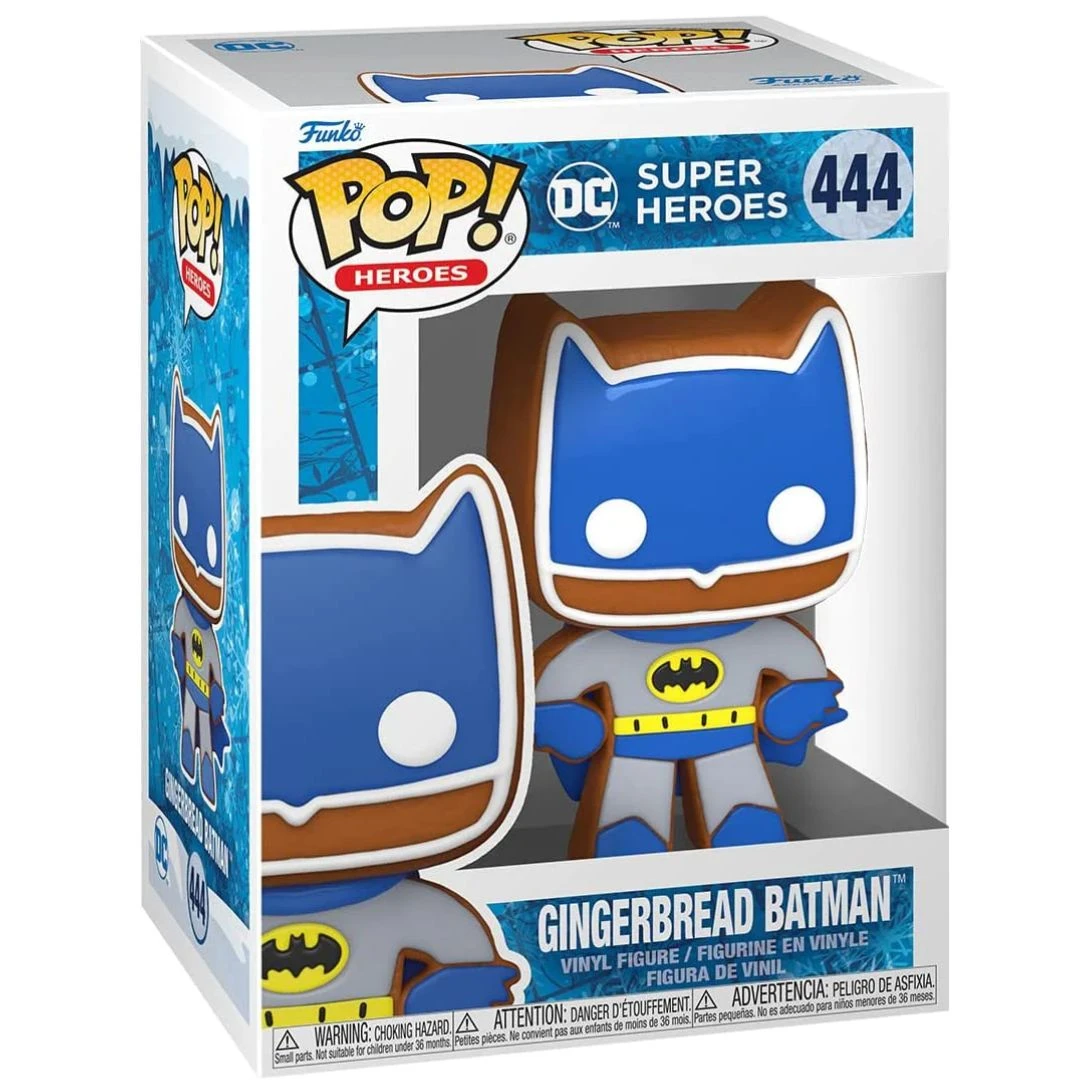DC COMICS Pop! Heroes: Holiday Batman (Gingerbread) 5 DC COMICS Pop! Heroes: Holiday Batman (Gingerbread) - Image 3