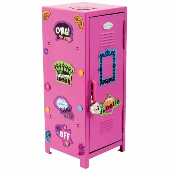 Girl Talk Locker With Magnets And Padlock 3 Girl Talk Locker With Magnets And Padlock