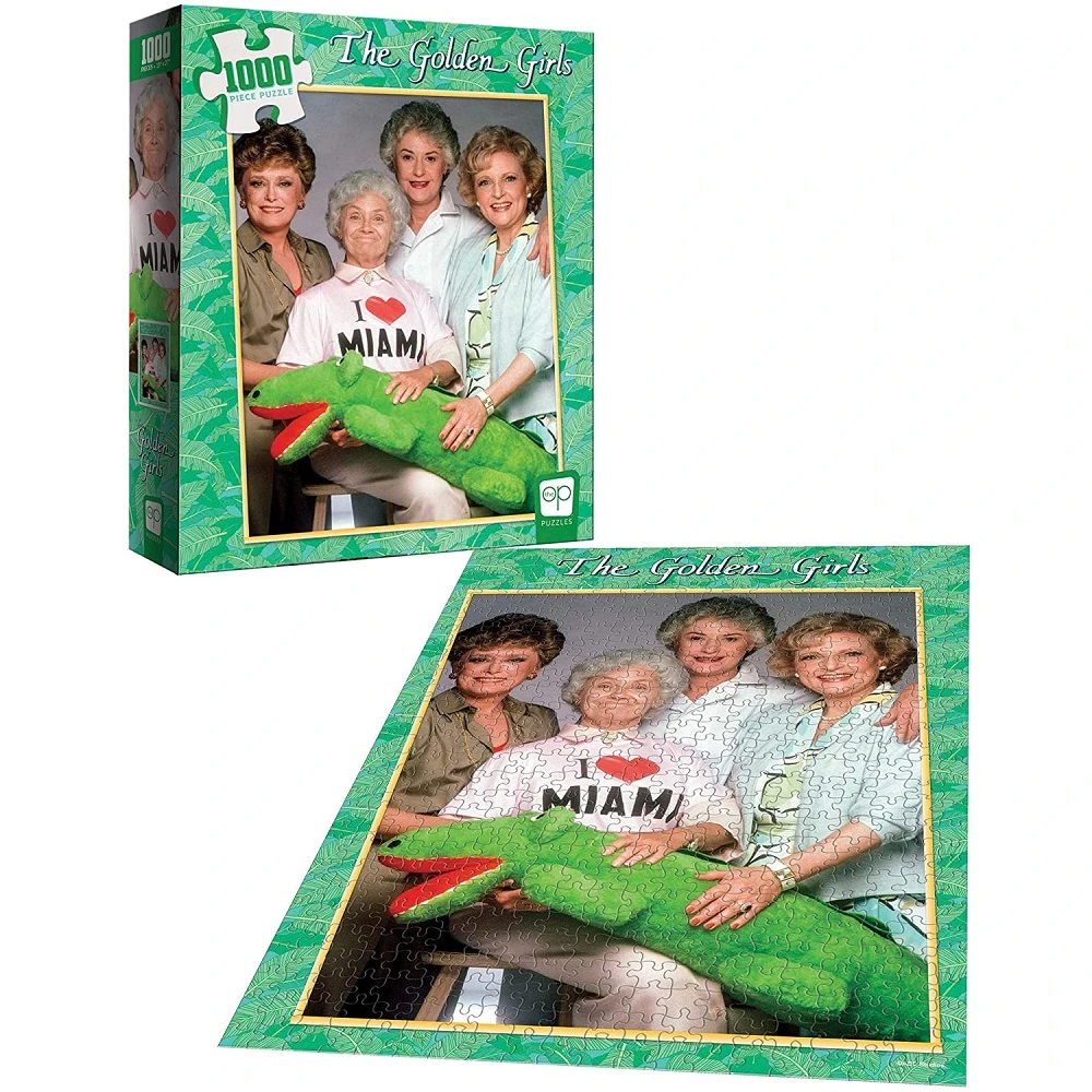 The Golden Girls Miami Puzzle 1000 Pieces By USAOPOLY 4 The Golden Girls Miami Puzzle 1000 Pieces By USAOPOLY - Image 2