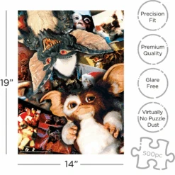 Gremlins 500 Piece Puzzle By Aquarius -Spiderman Hanging Store Gremlins 500pc Puzzle 51200.1618345375