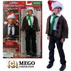 Clark Griswold Christmas Vacation 8" Retro Action Figure By Mego