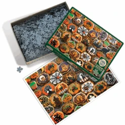 Halloween Cookies 1000 Piece Puzzle By Cobble Hill -Spiderman Hanging Store Halloween Cookies puzzle 3 Canada 13124.1728683246