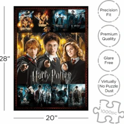 Harry Potter Movies 1000 Piece Puzzle By Aquarius -Spiderman Hanging Store Harry Potter Movies 1000 pc Puzzle retrofestive 36911.1618278998