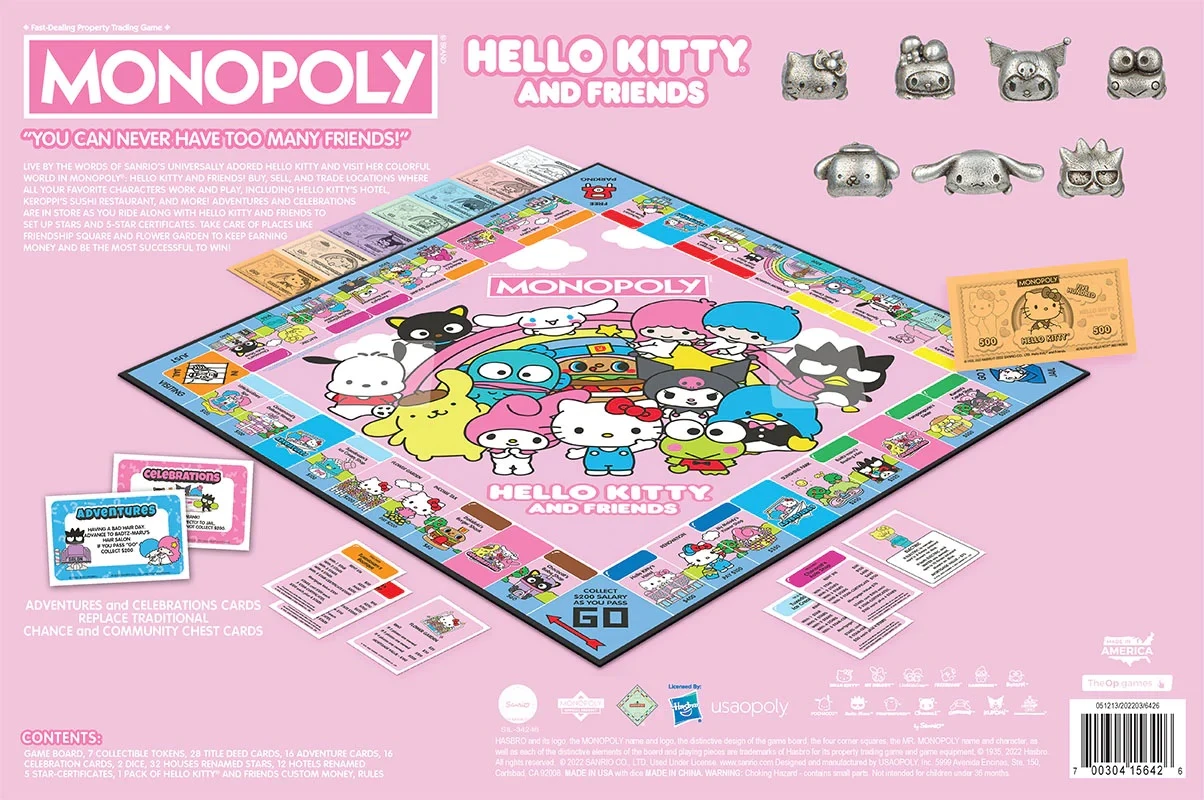 Monopoly: Hello Kitty & Friends 8 Monopoly: Hello Kitty & Friends - Image 6