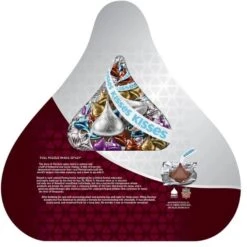 Hershey's Kiss Shaped 500 Piece Puzzle -Spiderman Hanging Store Hersheys Kiss Shaped 500 Piece Puzzle Packaged Back View 31710 62037.1643489130