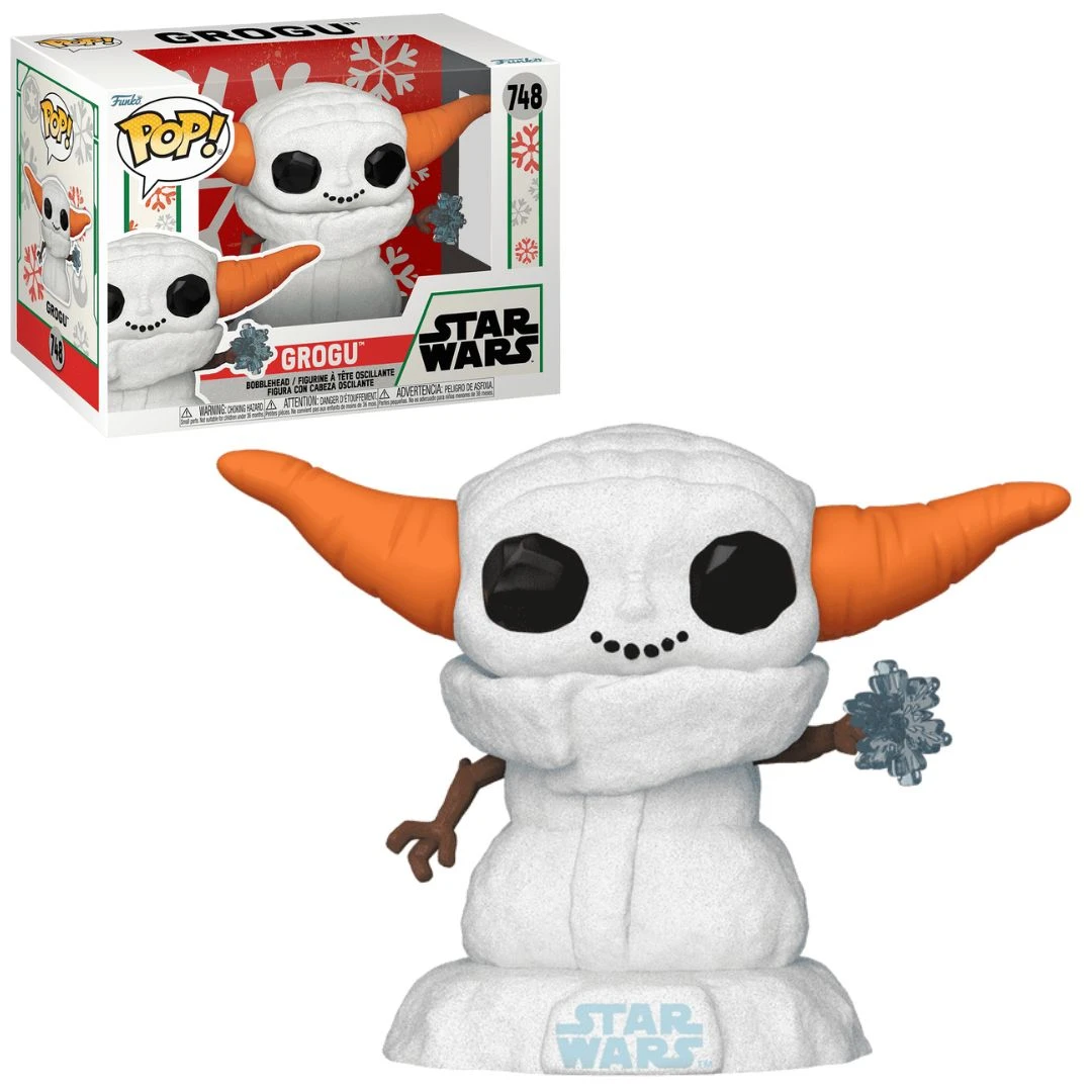 Pop! Star Wars: Holiday Grogu As Snowman 3 Pop! Star Wars: Holiday Grogu As Snowman