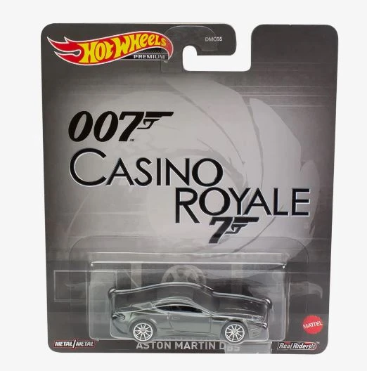 Hot Wheels 007 Casino Royale James Bond Aston Martin DBS 3 Hot Wheels 007 Casino Royale James Bond Aston Martin DBS