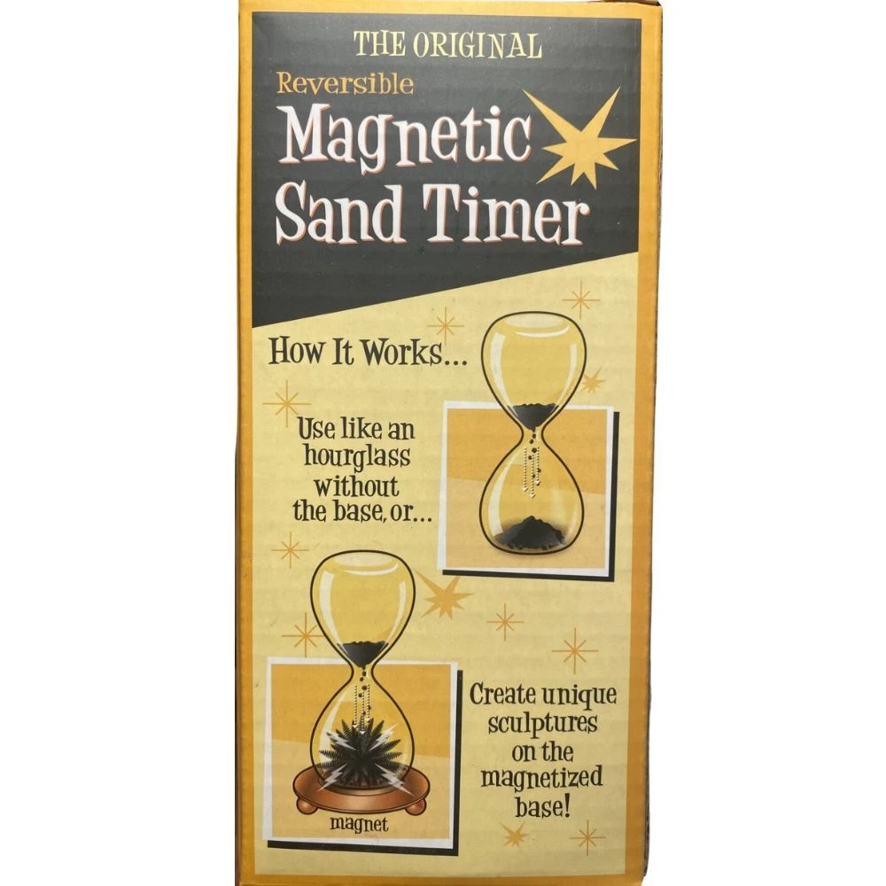 The Original Magnetic Sand Timer Hourglass 4 The Original Magnetic Sand Timer Hourglass - Image 2
