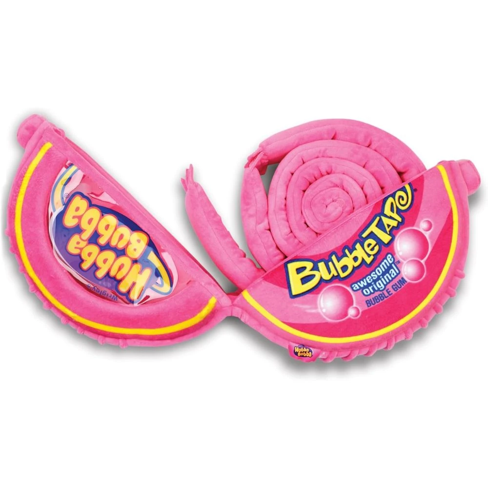 Hubba Bubba Bubble Tape Packaging Plush Pillow With Removeable Piece 4 Hubba Bubba Bubble Tape Packaging Plush Pillow With Removeable Piece - Image 2