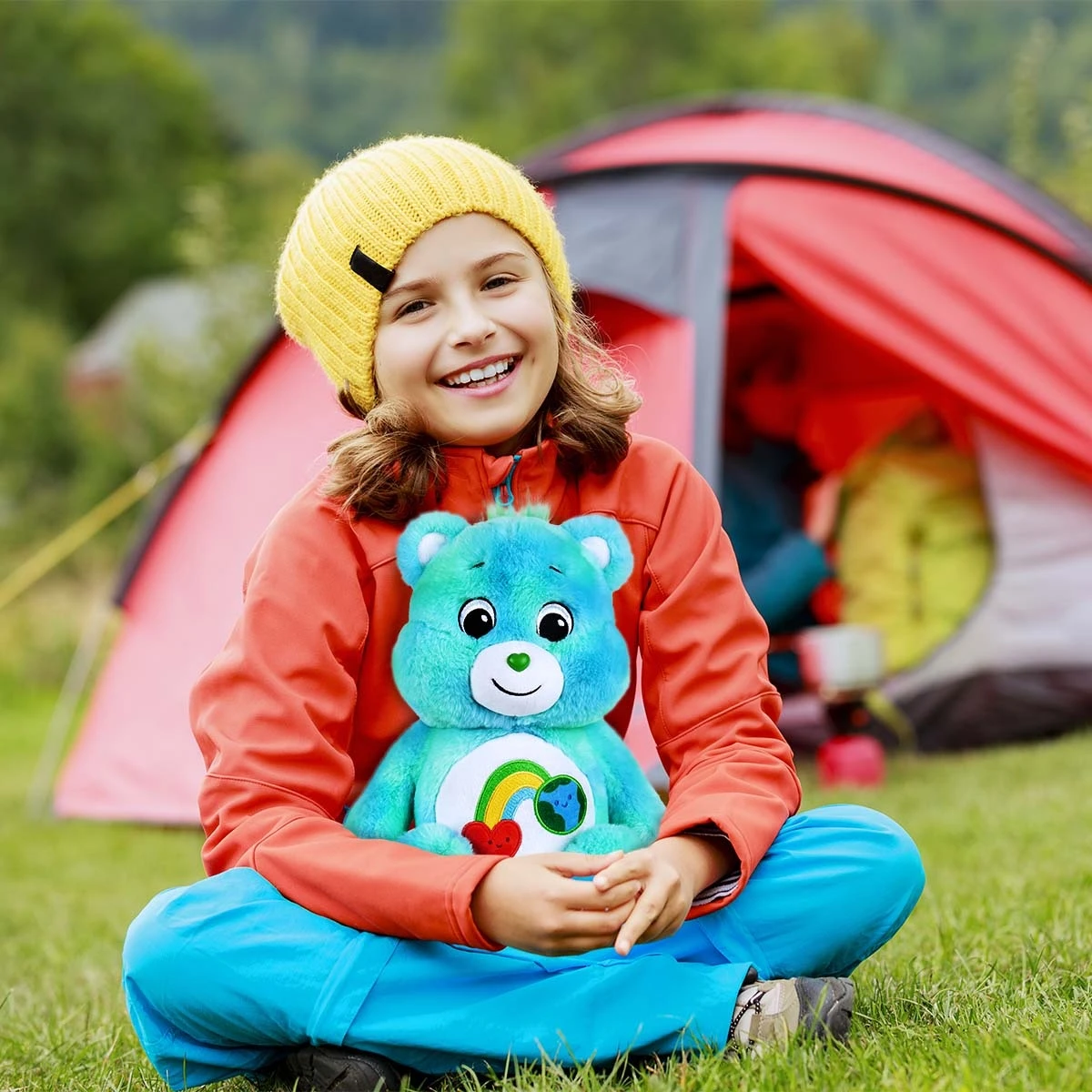 I Care Bear - 14-Inch Care Bears ECO Plush 6 I Care Bear - 14-Inch Care Bears ECO Plush - Image 4