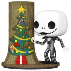 Pop! Deluxe: Nightmare Before Christmas Jack Skellington With Christmas Door 6 Pop! Deluxe: Nightmare Before Christmas Jack Skellington With Christmas Door -Spiderman Hanging Store Jack Skellington with Christmas Door 72310 pic 1 95542.1691005789