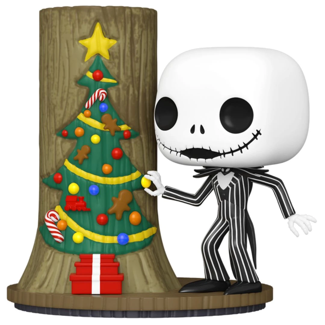 Pop! Deluxe: Nightmare Before Christmas Jack Skellington With Christmas Door 4 Pop! Deluxe: Nightmare Before Christmas Jack Skellington With Christmas Door - Image 2