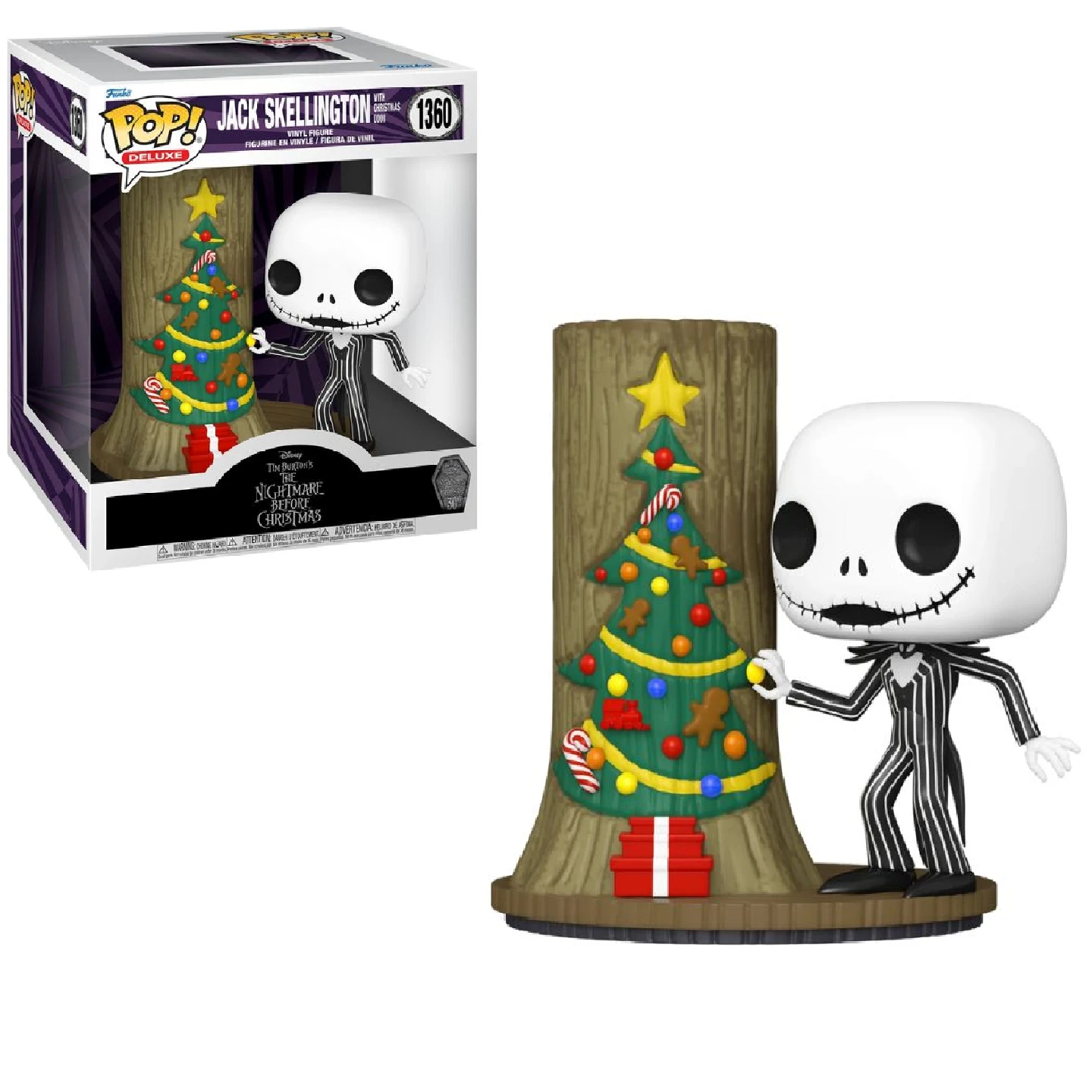 Pop! Deluxe: Nightmare Before Christmas Jack Skellington With Christmas Door 3 Pop! Deluxe: Nightmare Before Christmas Jack Skellington With Christmas Door
