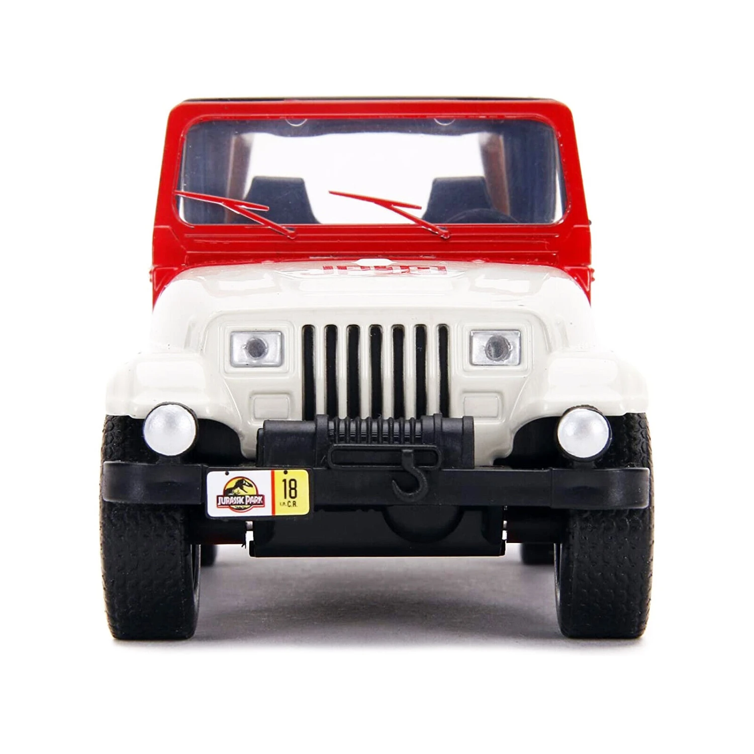 Jurassic Park Jeep Wrangler Die-Cast Car 1:32 Scale 5 Jurassic Park Jeep Wrangler Die-Cast Car 1:32 Scale - Image 3