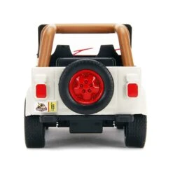 Jurassic Park Jeep Wrangler Die-Cast Car 1:32 Scale 9 Jurassic Park Jeep Wrangler Die-Cast Car 1:32 Scale -Spiderman Hanging Store Jurassic Park Jeep Rear View 37271.1709133975